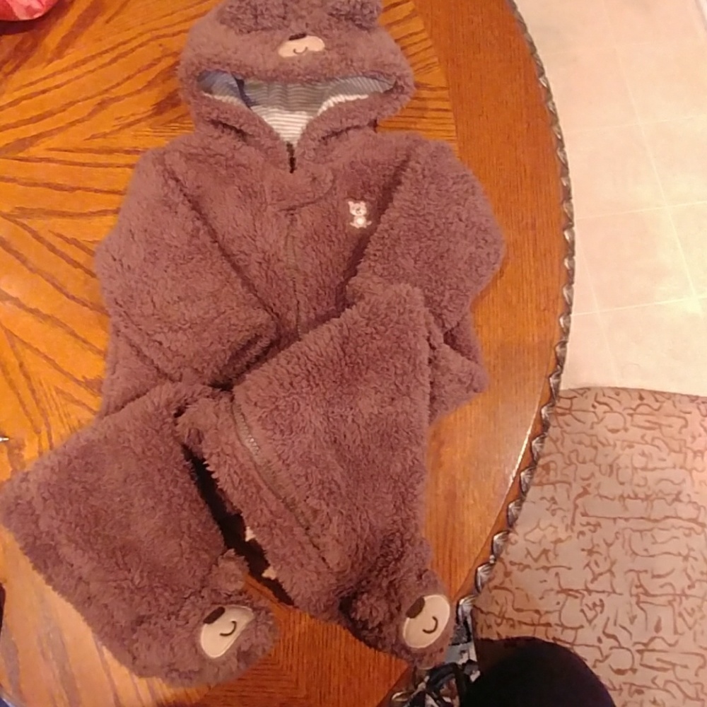 Baby Boy Bear Coat Onies